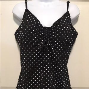 Lands’ End Women’s Adjustable Tankini 16 Underwire